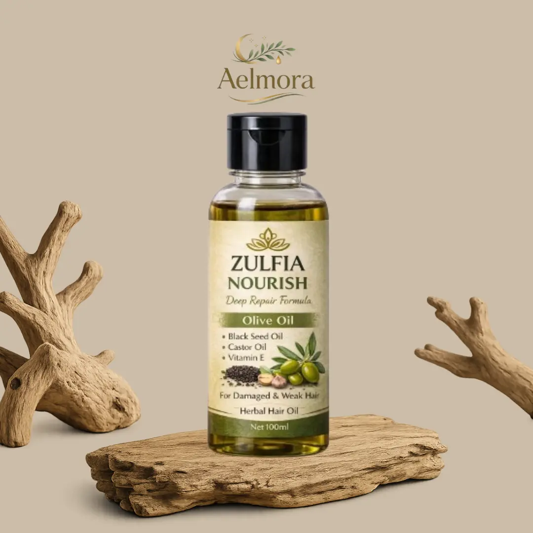 Zulfia-Nourish-Olive-Hair-Oil