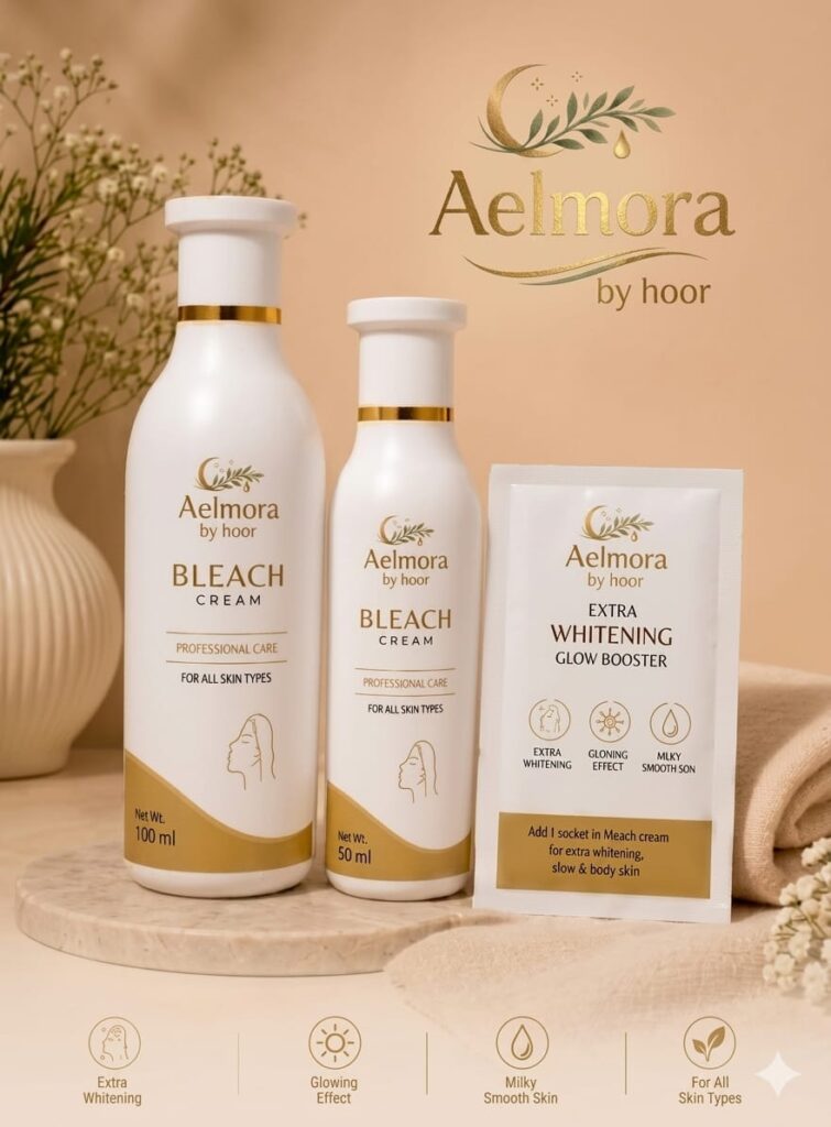 Bleach Cream With Extra Whitening Booster